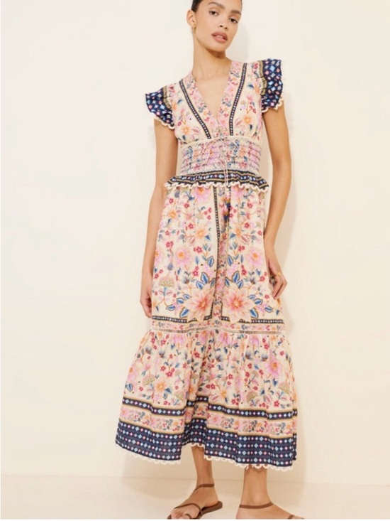 FARM Rio Dresses & Skirts - NWT FARM Rio Superbloom Tapestry Maxi Dress